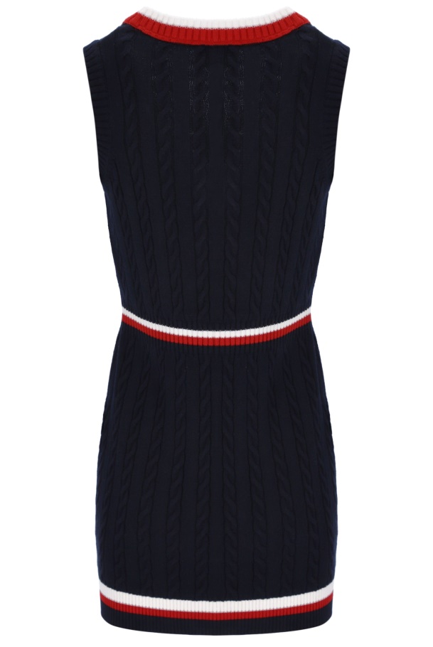 Darian Fashion Suéter Vestido De Malha Fila