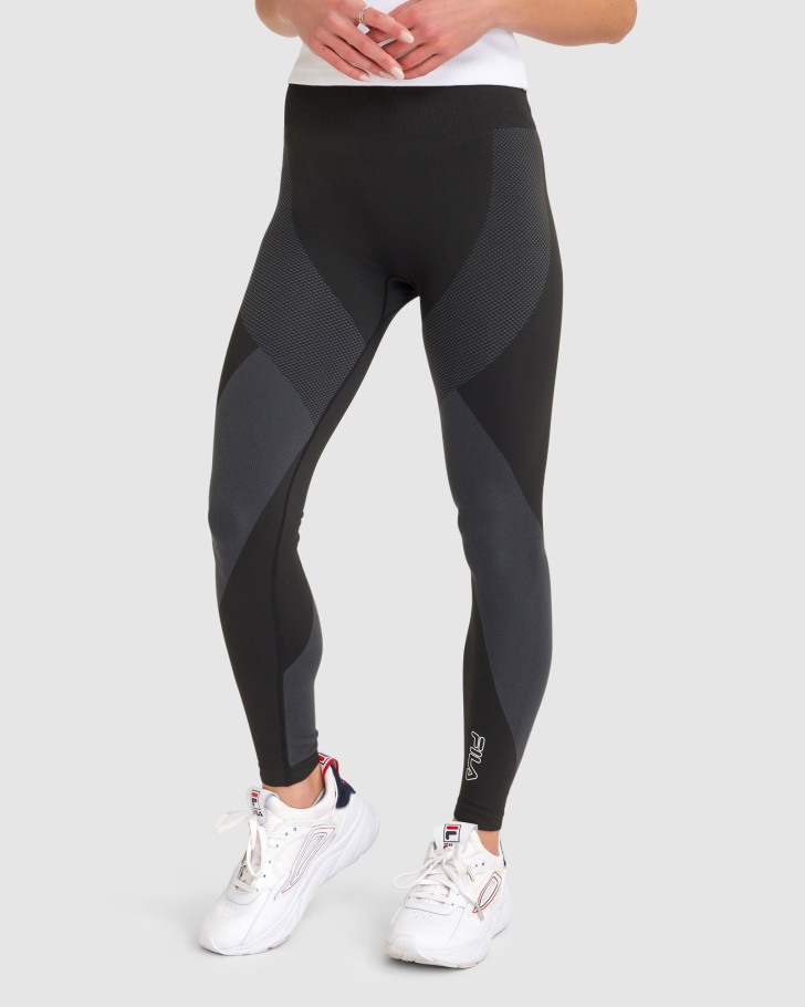 Davina Tight Fila Feminina Negra