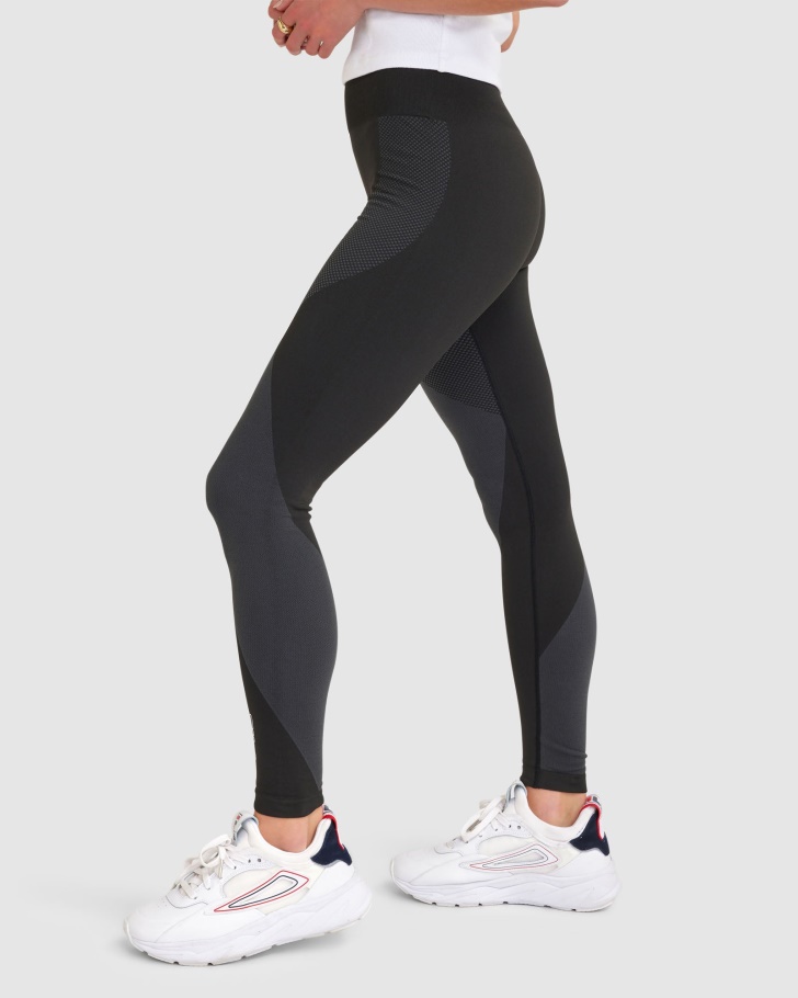 Davina Tight Fila Feminina Negra