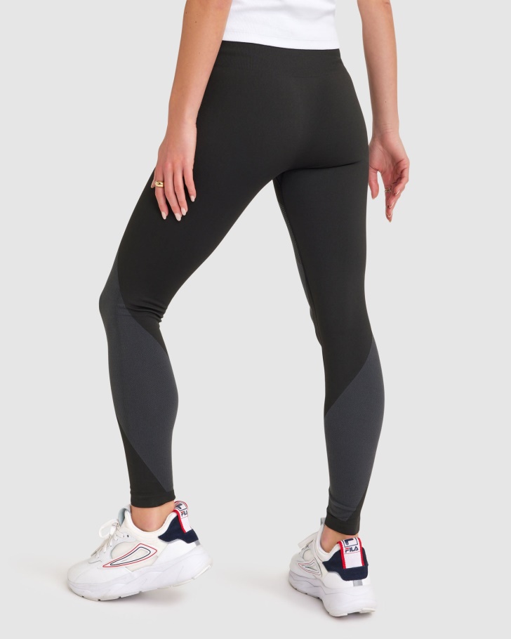 Davina Tight Fila Feminina Negra