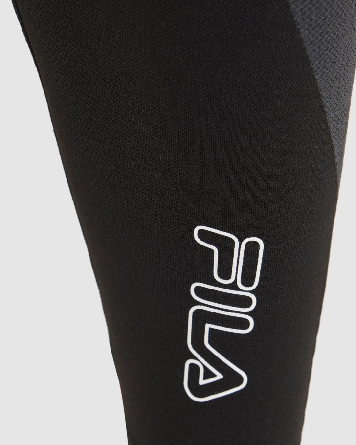 Davina Tight Fila Feminina Negra