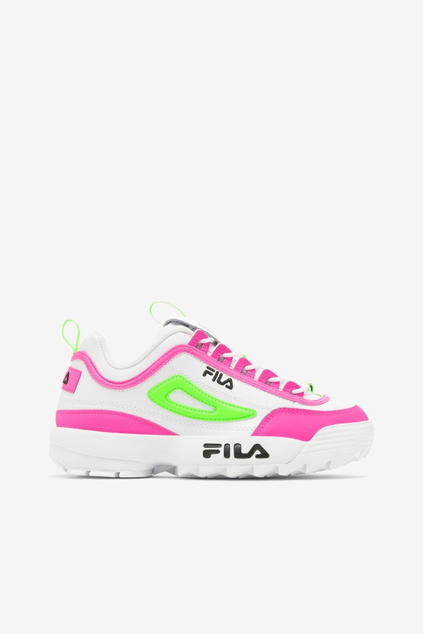 Disruptor 2 Premium Feminino Fila Branco/rosa/verde