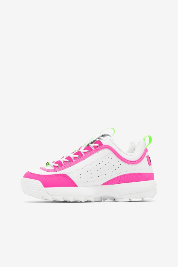 Disruptor 2 Premium Feminino Fila Branco/rosa/verde