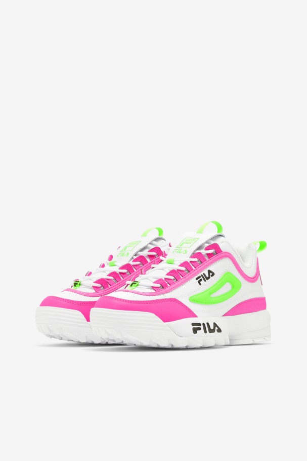 Disruptor 2 Premium Feminino Fila Branco/rosa/verde