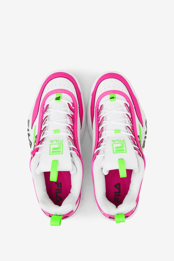 Disruptor 2 Premium Feminino Fila Branco/rosa/verde