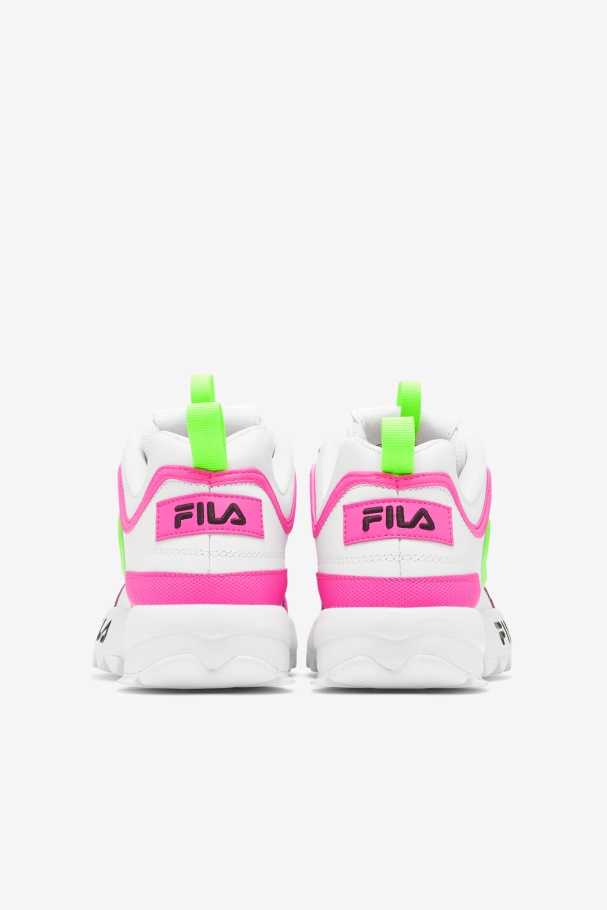 Disruptor 2 Premium Feminino Fila Branco/rosa/verde