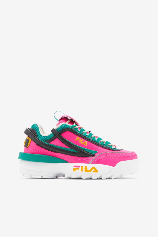 Disruptor Feminino 2 Exp Fila Pink Glow/gold/gardênia