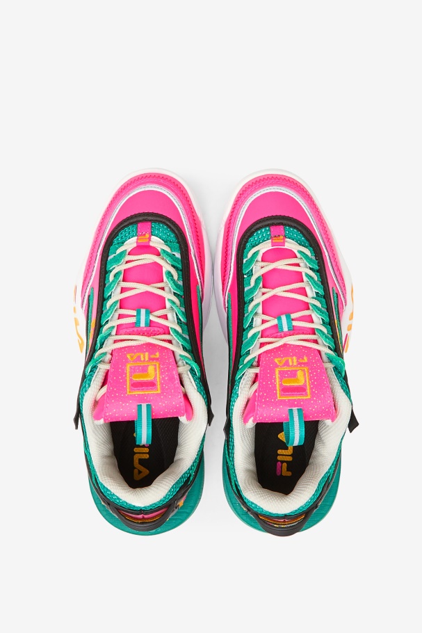 Disruptor Feminino 2 Exp Fila Pink Glow/gold/gardênia