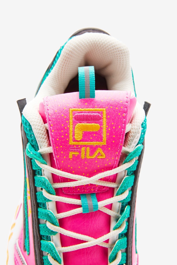 Disruptor Feminino 2 Exp Fila Pink Glow/gold/gardênia