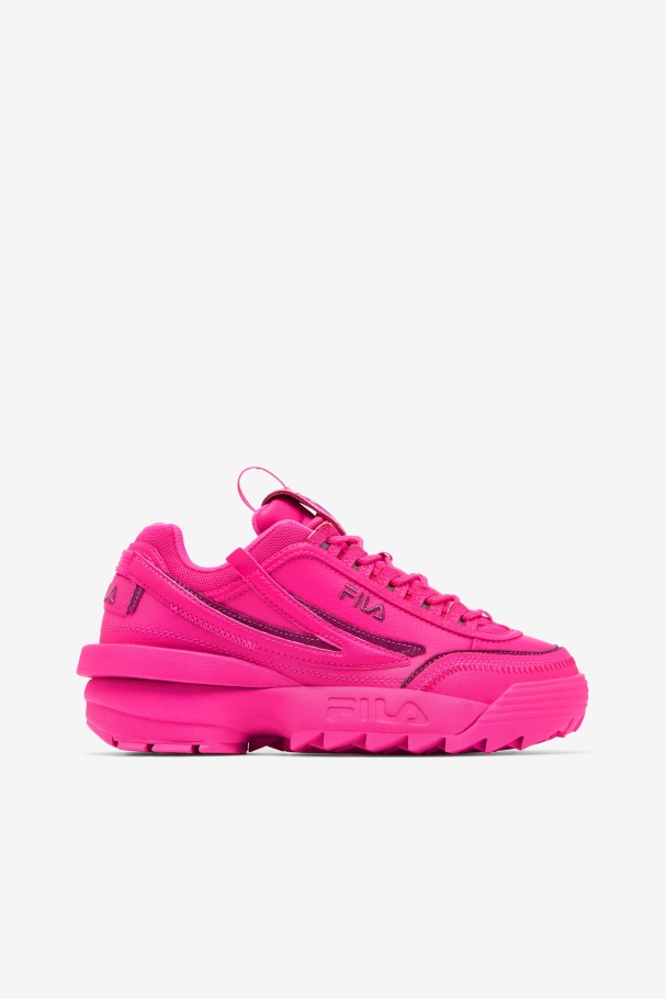 Disruptor Feminino 2 Exp Fila Rosa Glo/festival Fúcsia