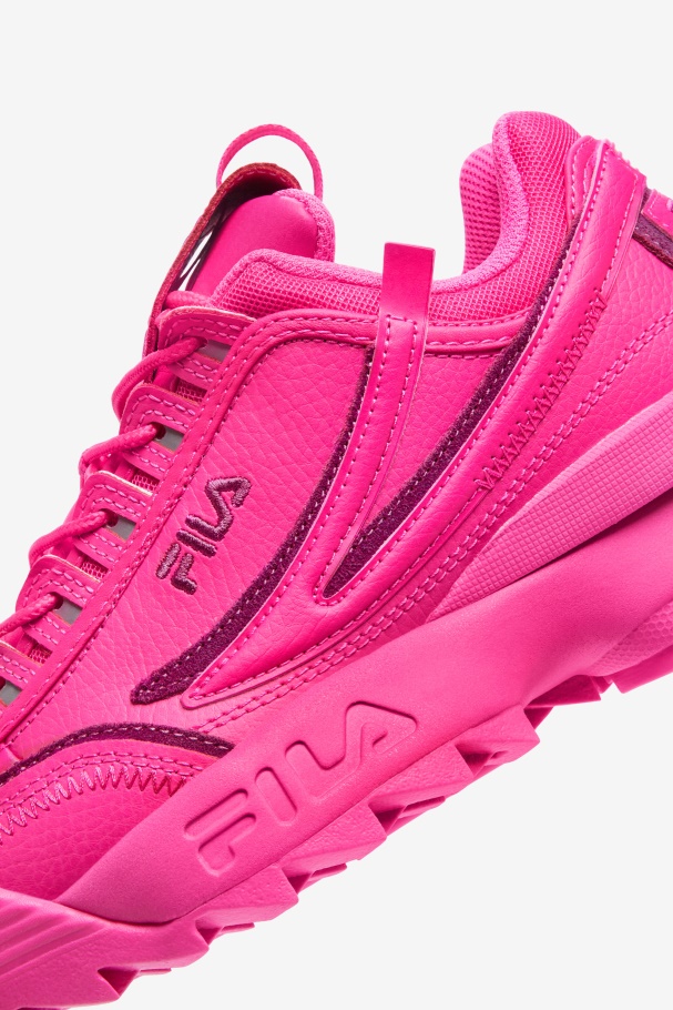 Disruptor Feminino 2 Exp Fila Rosa Glo/festival Fúcsia