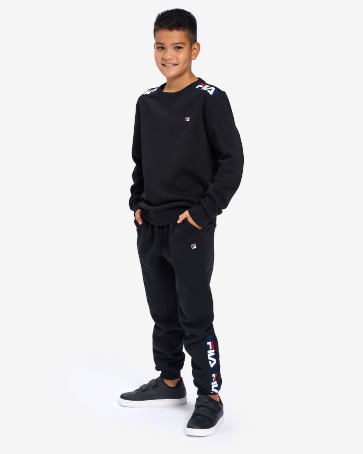 Distintivo Infantil 20 Crew Black Fila
