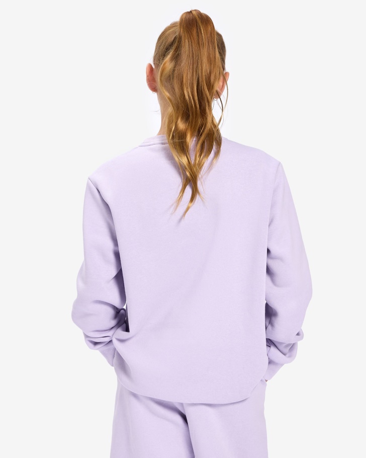 Distintivo Infantil 20 Crew Lilás Pastel Fila