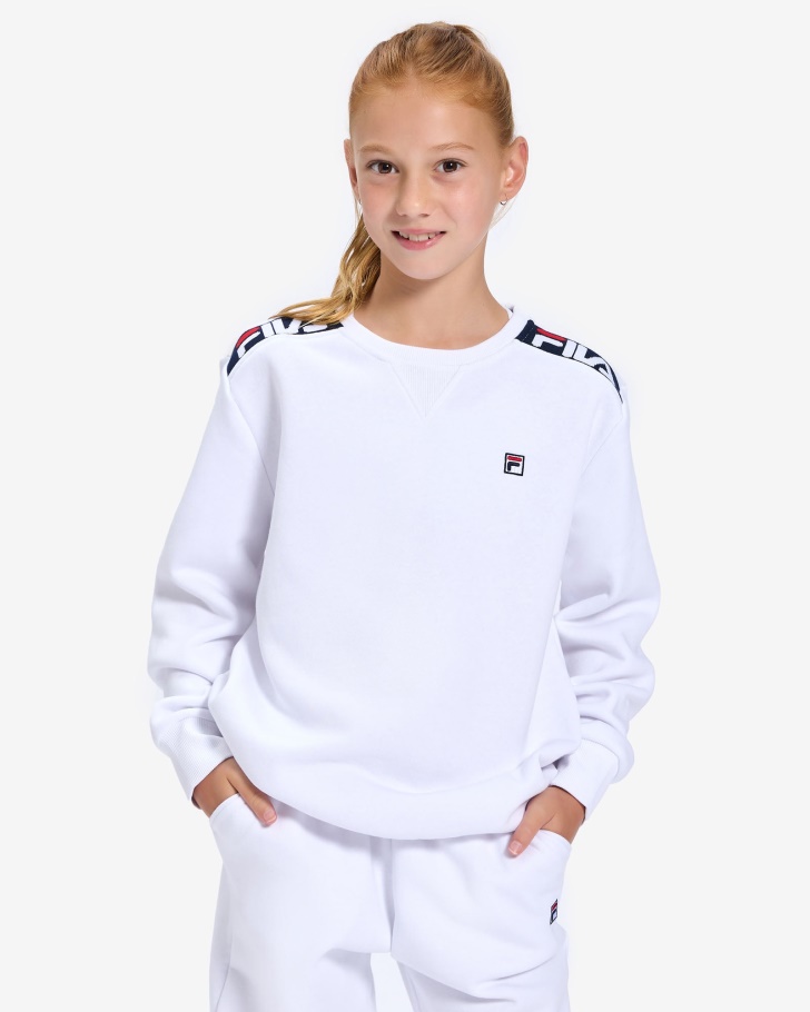 Distintivo Infantil 20 Crew White Fila