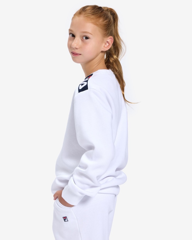Distintivo Infantil 20 Crew White Fila