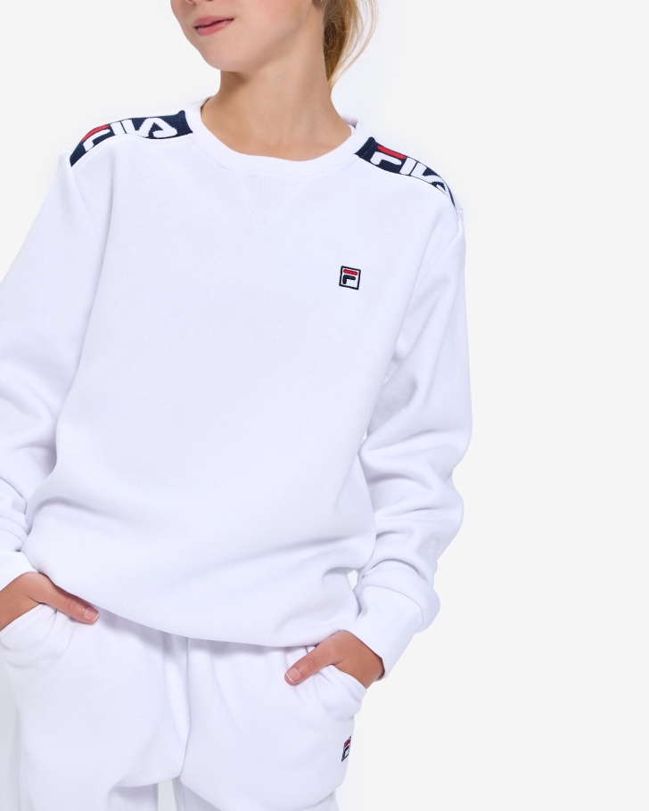 Distintivo Infantil 20 Crew White Fila