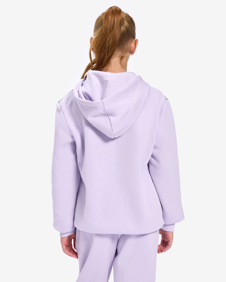 Distintivo Infantil Fila 20 Capuz Lilás Pastel