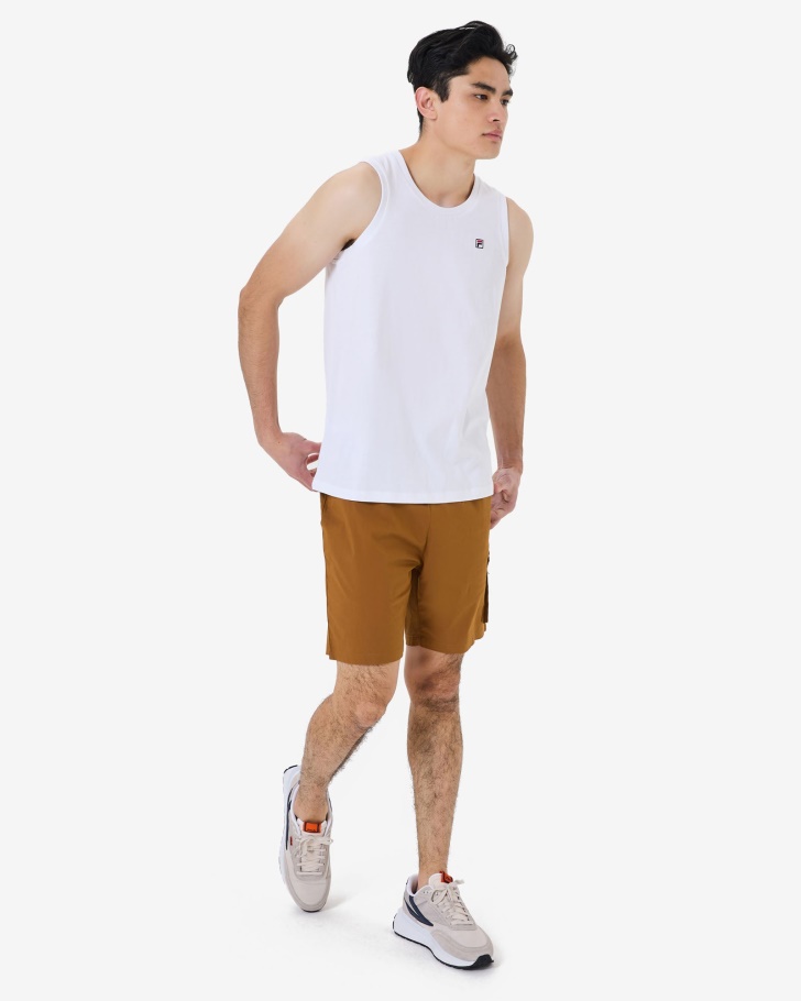 Distintivo Masculino Fila Tanque Branco