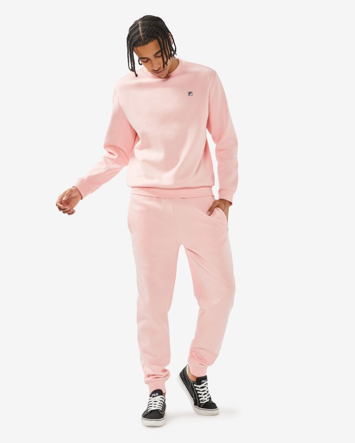 Distintivo Rosa Pálido Unissex 20 Crew Fila