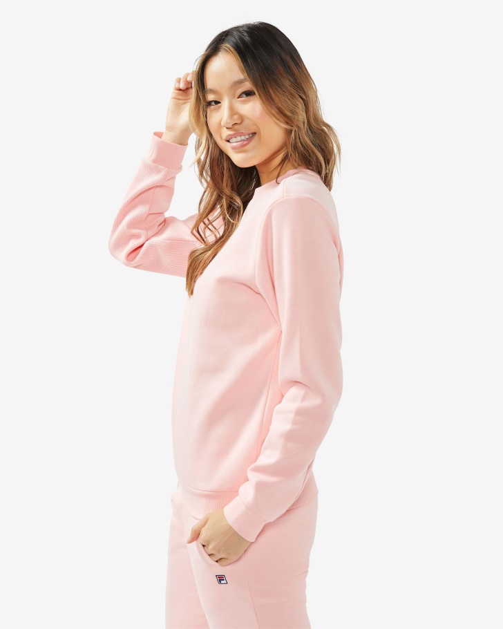 Distintivo Rosa Pálido Unissex 20 Crew Fila