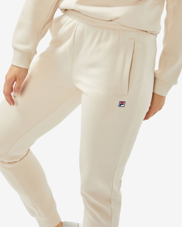 Distintivo Unissex 30 Calça Fila Cósmica Amêndoa