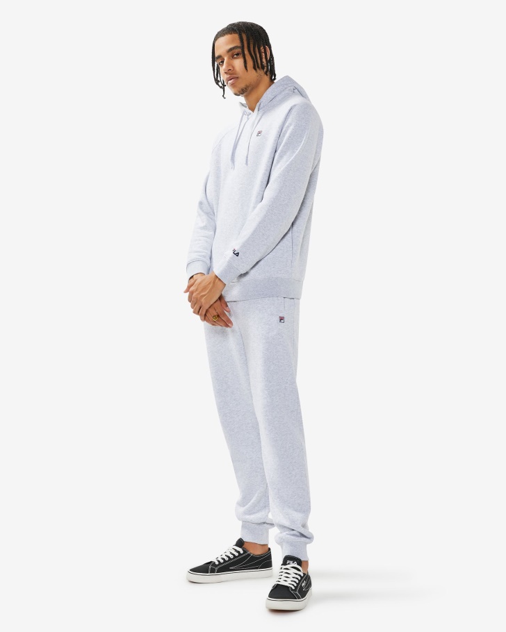 Distintivo Unissex 30 Hood Fila Cinza Claro Marle