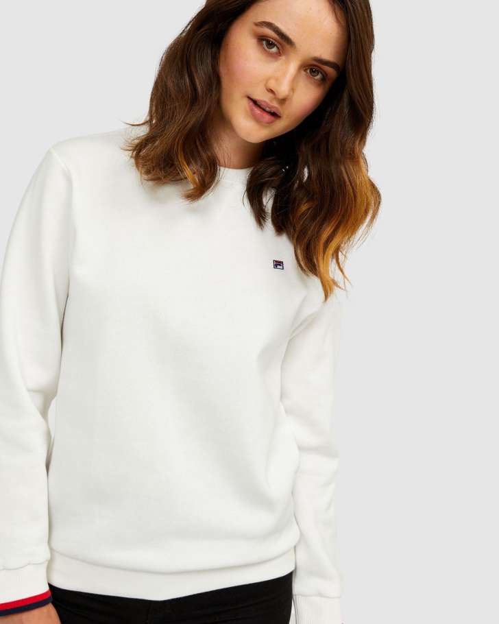 Distintivo Unissex De Asilo Branco Tripulação Fila