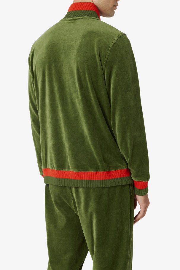 Douglas Fir/poppy/desert Sun Fila Fila X Jaqueta De Veludo Paterson