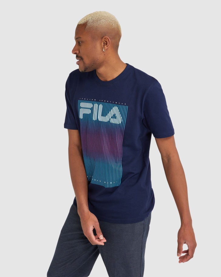 Duas Camisetas Cedrick Masculinas Da Marinha