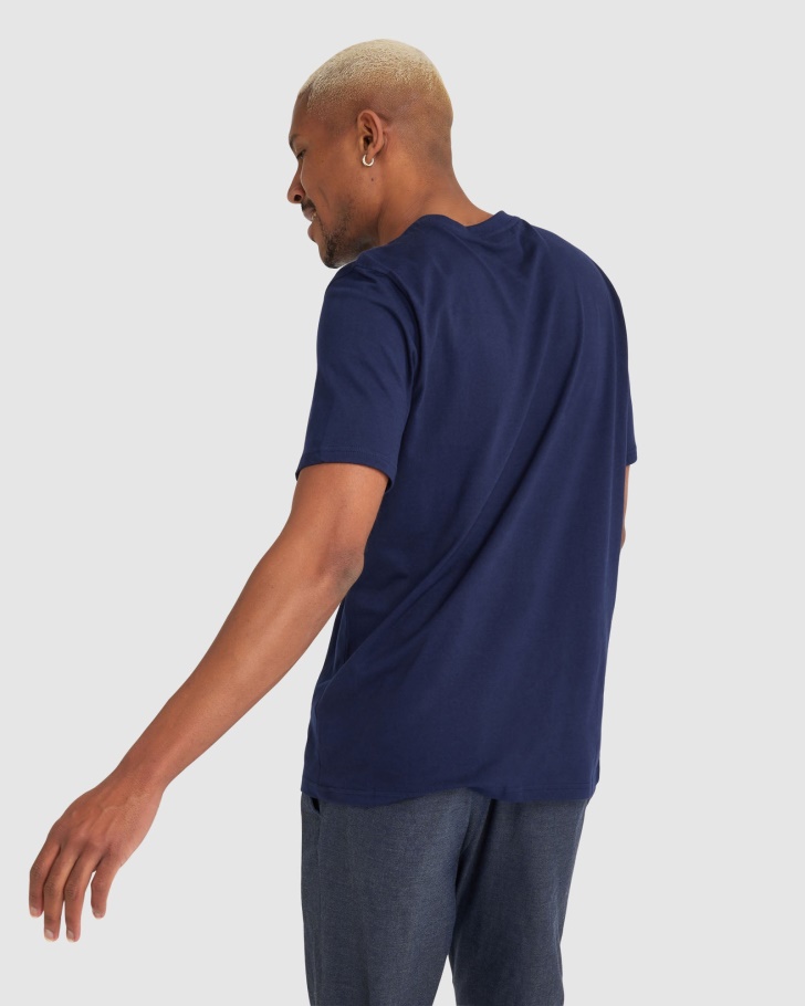 Duas Camisetas Cedrick Masculinas Da Marinha