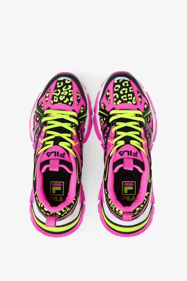 Electrove Feminino Rosa/preto/branco Fila 2