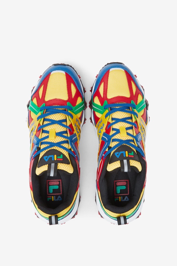 Eletromont Masculino Fila Limão/vermelho/azul Imperial