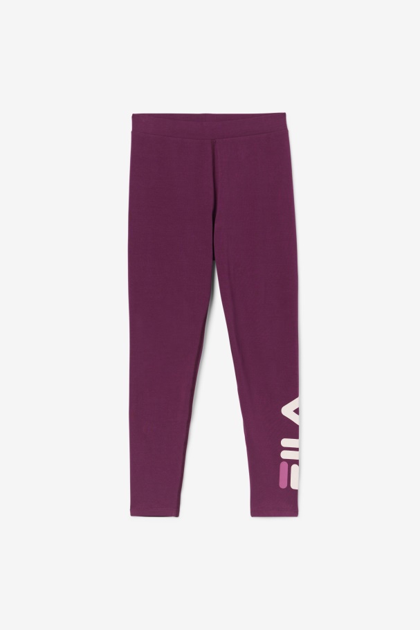 Elora Legging Fila Uva Vinho/potpourri/rouge
