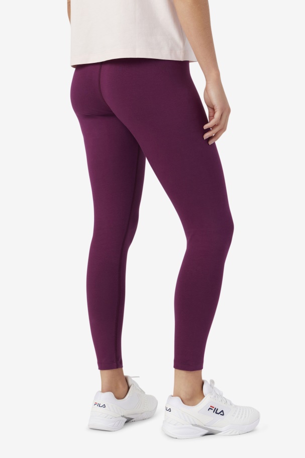 Elora Legging Fila Uva Vinho/potpourri/rouge