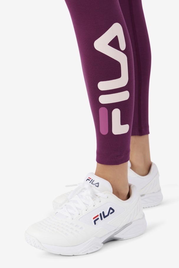 Elora Legging Fila Uva Vinho/potpourri/rouge