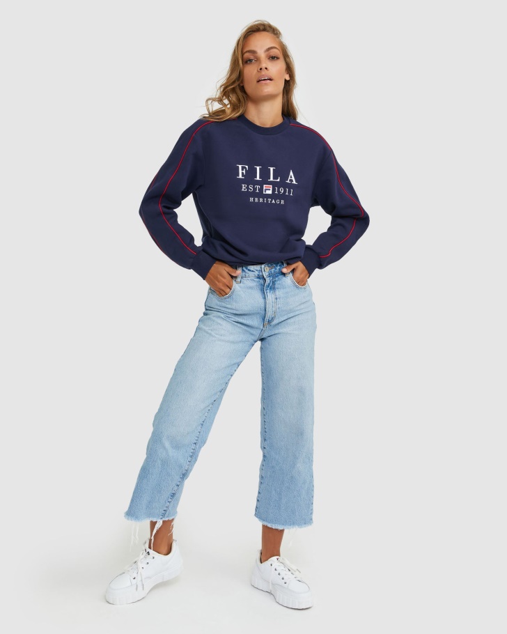 Equipe De Herança Unissex Novo Fila Da Marinha