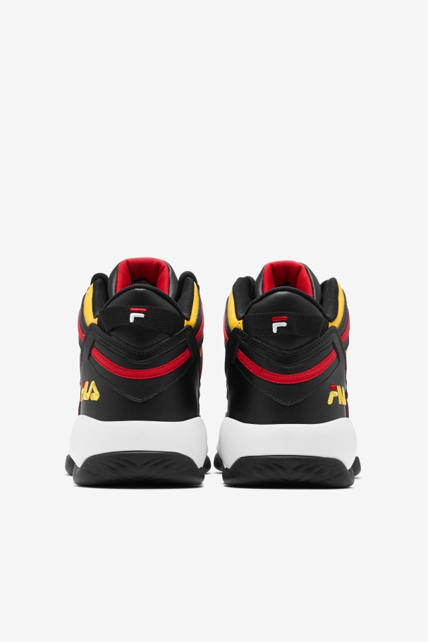 Espaguete Fila Masculino Limão/preto/vermelho