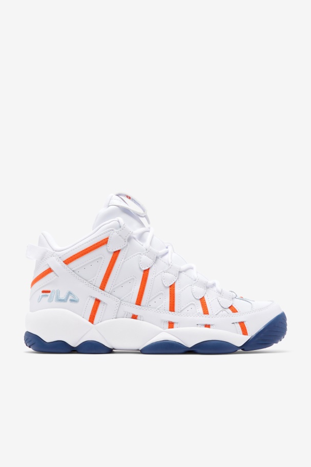 Espaguete Stackhouse Masculino Branco/vermelho Laranja/azul Fila