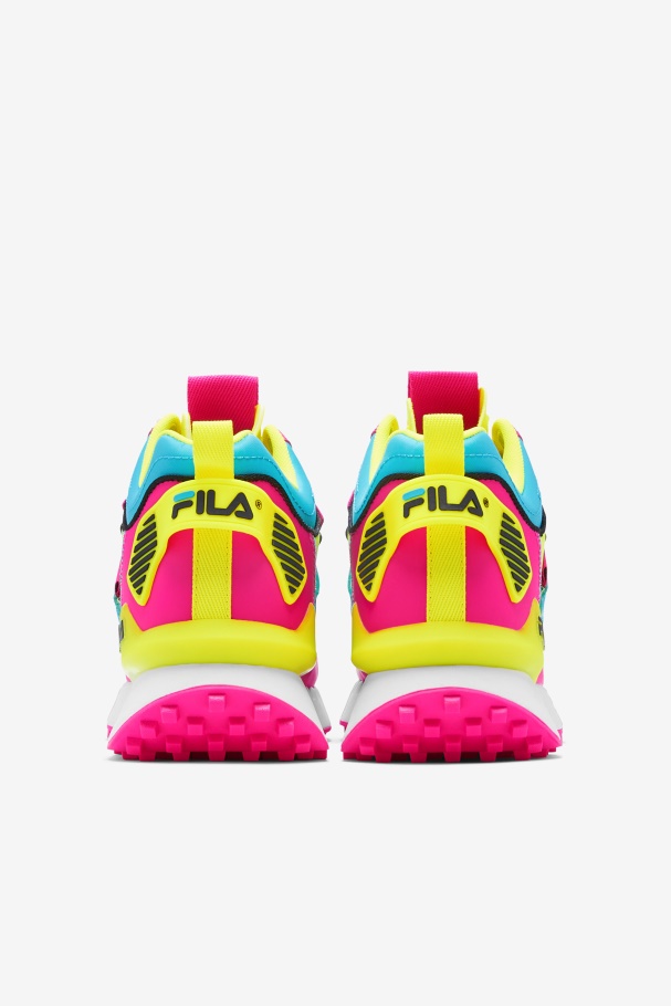Espectro Fila Feminino Rosa Glo/amarelo/preto
