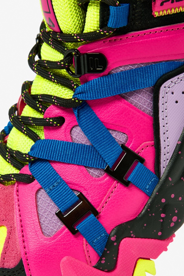 Excursão Feminina Fila Amarelo/pétala De Açafrão/rosa Glo