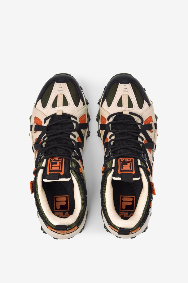 Excursão Masculina Fila Cebolinha/cru/preto