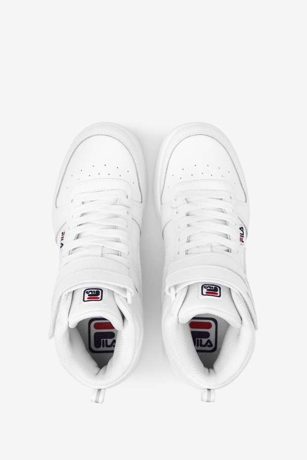 F-14 Fila Infantil Grande Branco/marinho/vermelho