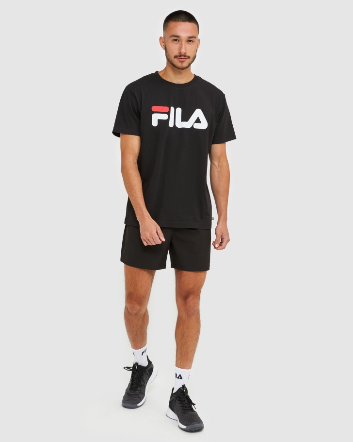 Faixa Clássica Masculina Curta Fila Preta