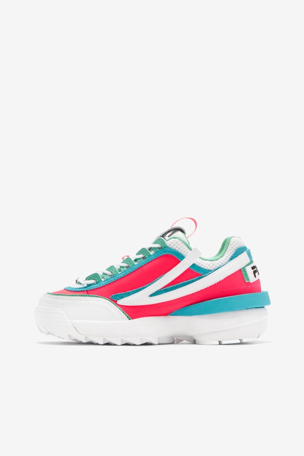Feminino Disruptor 2 Exp Fila Branco/diva Rosa/azul
