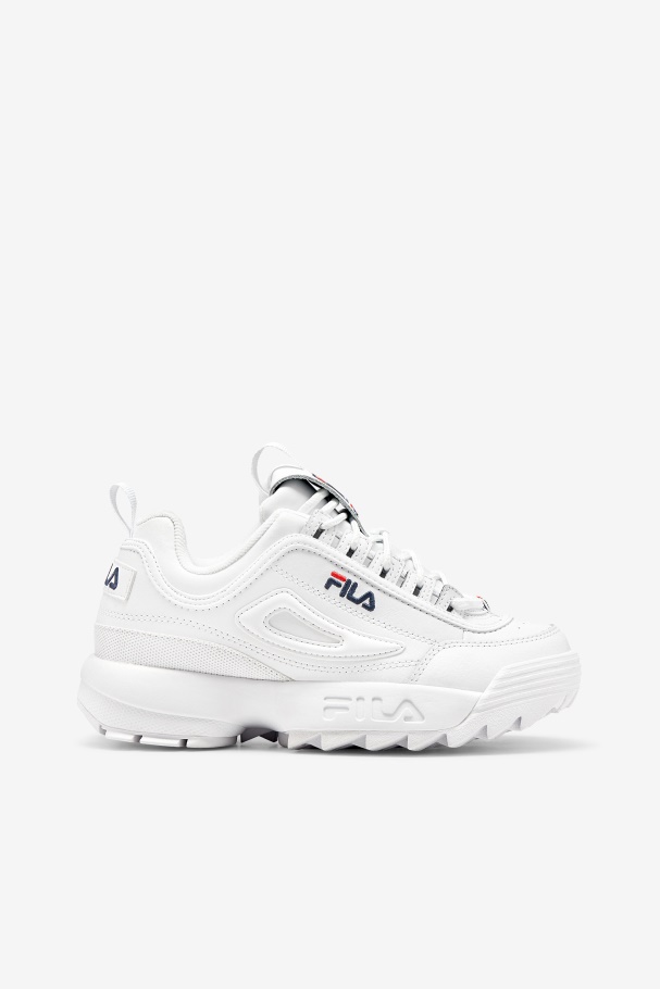 Feminino Disruptor 2 Premium Fila Branco/marinho/vermelho