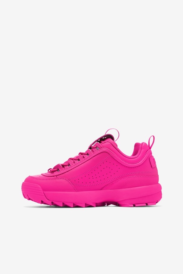 Feminino Disruptor 2 Premium Rosa Glo Fila