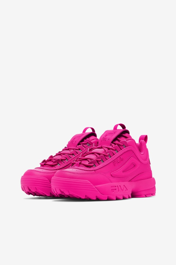 Feminino Disruptor 2 Premium Rosa Glo Fila