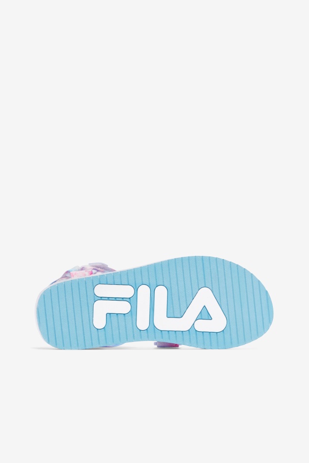 Feminino Drifter Ts Tie Dye Fila Multi/branco/roxo Urze