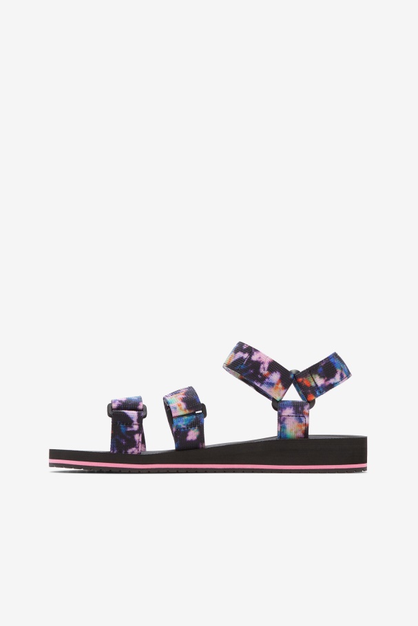 Feminino Drifter Ts Tie Dye Multi/preto/branco Fila