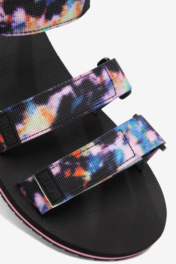 Feminino Drifter Ts Tie Dye Multi/preto/branco Fila